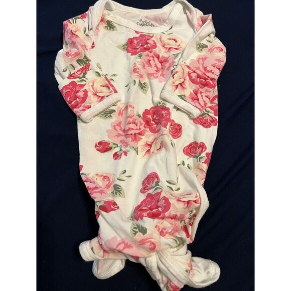 Baby Essentials 3M Baby Girl Gown EUC - Picture 1 of 2